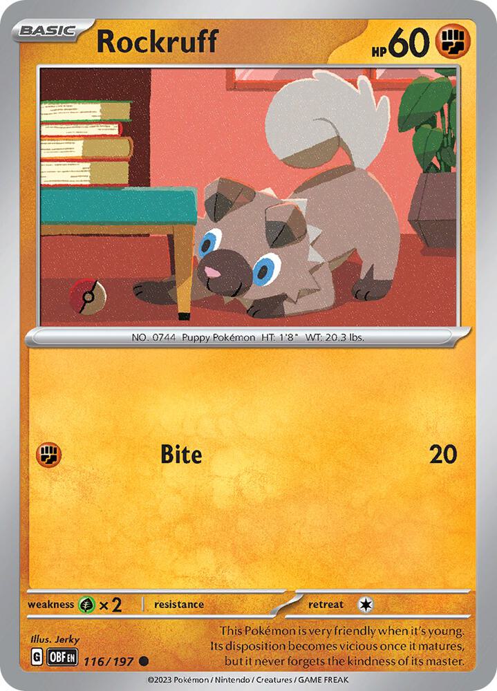 Rockruff 116/197