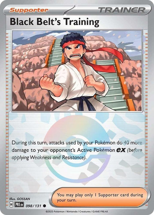 Black Belt's Training Reverse Pokeball