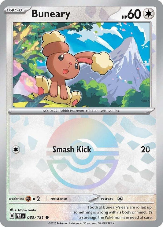 Buneary Reverse Pokeball 083/131