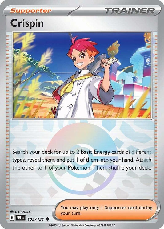 Crispin Reverse Pokeball 105/131