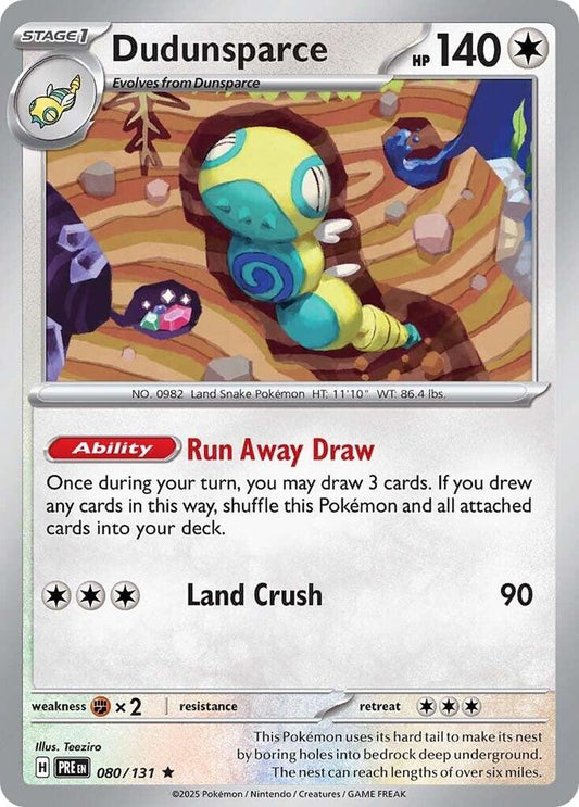 Dudunsparce 080/131