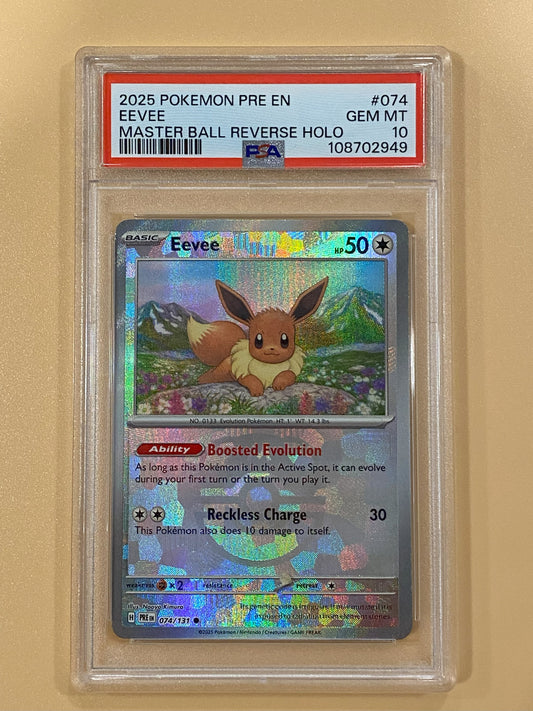 Eevee 074/131 PSA 10