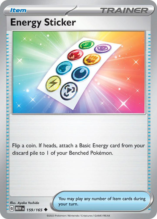 Energy Sticker 159/165